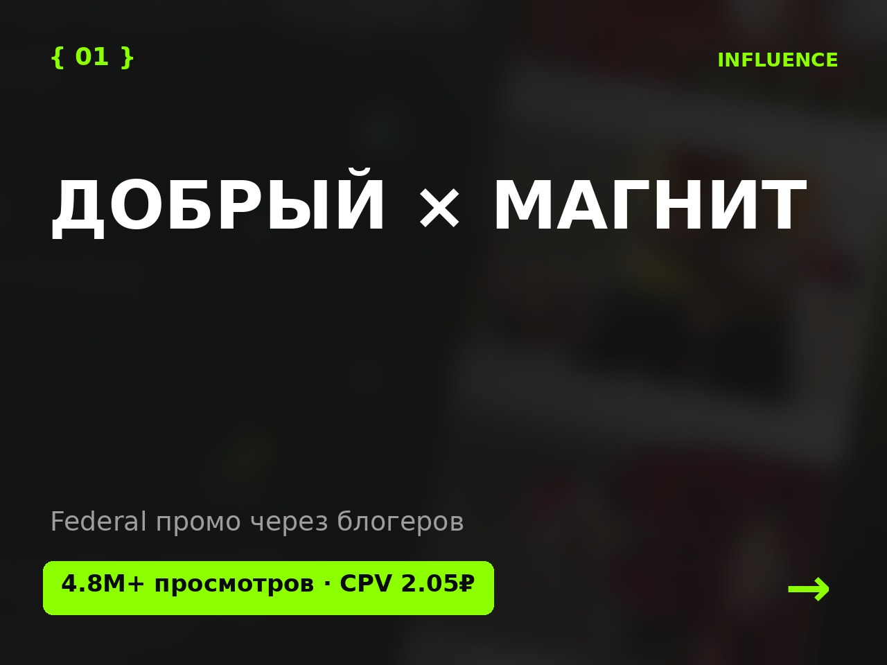 Блогеры и Ритейл: federal бренд